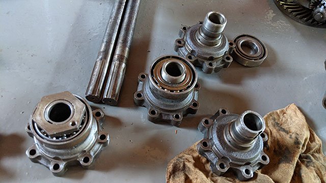 MG TC Differential Parts